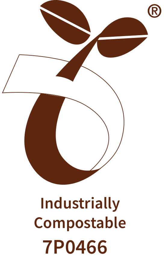Seedling: Industrially Compostable, certification 7P0466